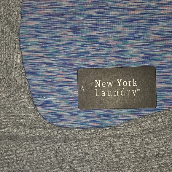 New York Laundry Women's Sweater Gray Size L NWT - Picture 9 of 9